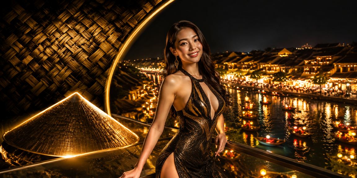 Người dùng trải nghiệm slot game trên điện thoại tại Hội An